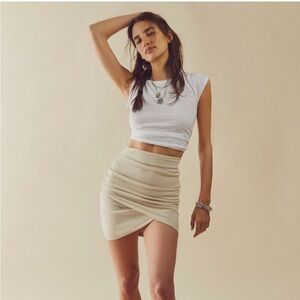 Free People Angie Wrap Skirt